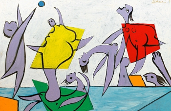 Фрагмент картины "Спасение" Пабло Пикассо. Фото: sothebys.com