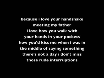 Last Kiss - Taylor Swift lyrics