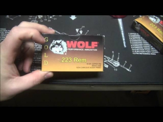 Ammo Review- Wolf Gold .223