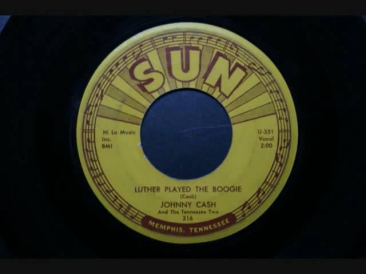 Johnny Cash - Luther played the boogie