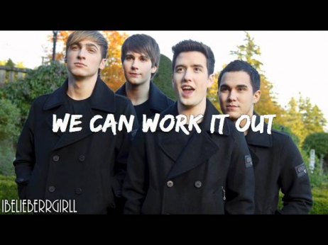 Big Time Rush - We Can Work It Out (with lyrics)