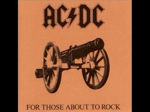 ACDC- For Those About To Rock (with lyrics)