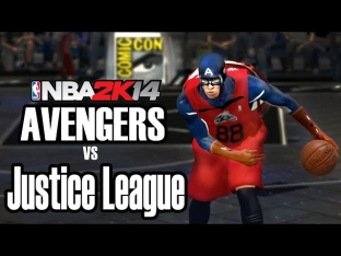 Avengers Vs. Justice League NBA 2K14 Mod HD + Download