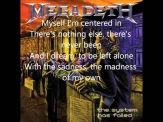 Megadeth - The Scorpion (lyrics)