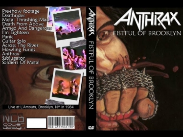 Anthrax Neil Turbin 2/25/1984 Fistful Of Metal Live FULL CONCERT!
