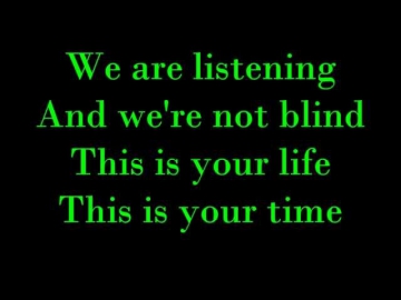 Called Out In The Dark - Snow Patrol [Lyrics]