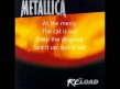 Metallica - Bad Seed (lyrics)