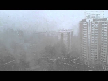 Погодные аномалии Москвы