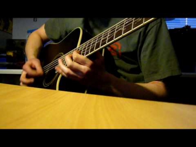 Eternal Tears of Sorrow - The River Flows Frozen  acoustic guitar solo cover