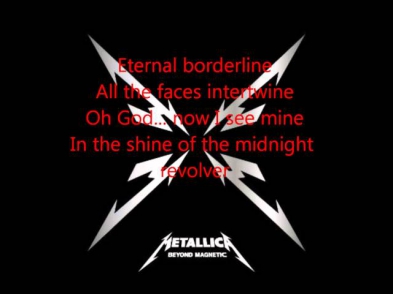 Metallica - Just a Bullet Away (lyrics)