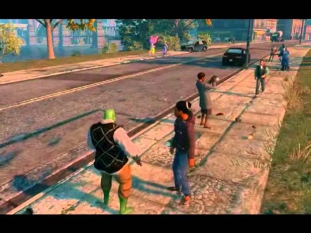 Shrek gameplay (Saints Row The Third)