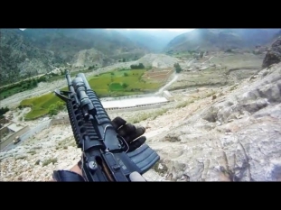 U.S. Soldier Survives Taliban Machine Gun Fire During Firefight