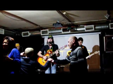 Паровоз до Кубы - В Питере дождь. (08.03.13 Art Cross Cafe)