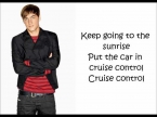Big Time Rush Cruise Control | Lyrics + Pictures