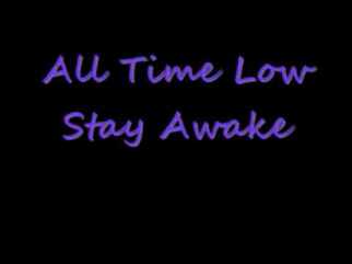 All Time Low - Stay Awake with lyrics